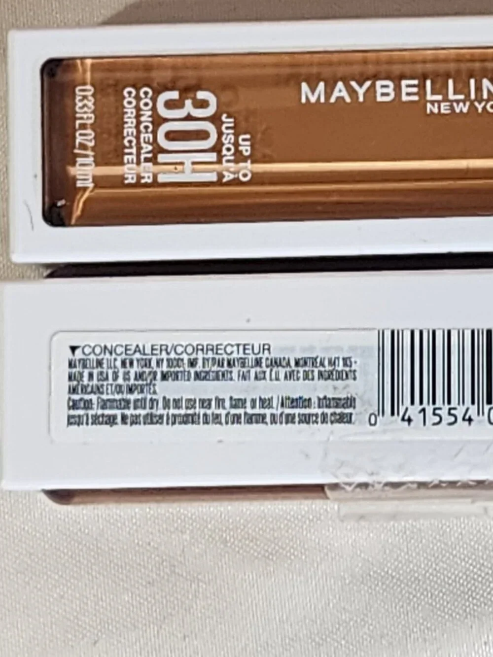 Maybelline New York Super Stay Active Wear 30H Concealer .33fl oz. Color #42 2CT